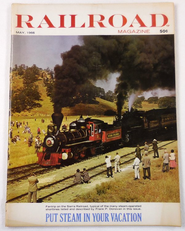 Railroad Magazine: Adventurous Railroading and Rail Hobbies. Vol. 79, No. 1 - May 1966