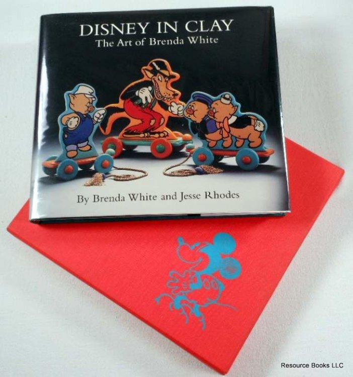 Disney in Clay: The Art of Brenda White. Special edition in Slipcase, Signed By the Author