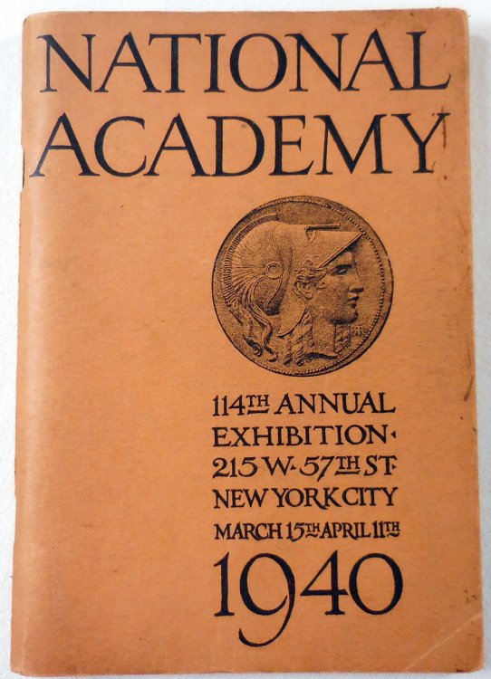 Catalogue of the One Hundred and Fourteenth [114th] Annual Exhibition 1940