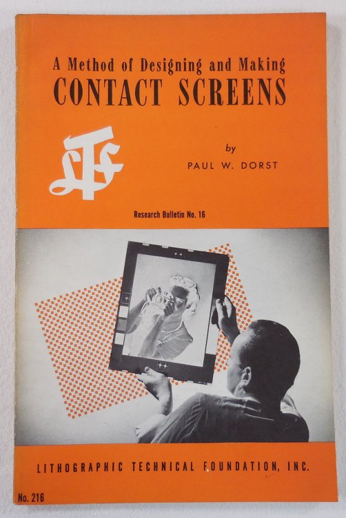 A Method of Designing and Making Contact Screens. Research Bulletin No. 16
