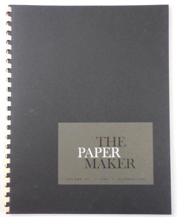 The Paper Maker Magazine. Volume 29, Number Two [2] - September 1960
