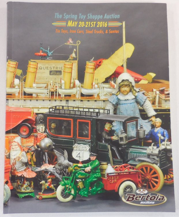 The Spring Toy Shoppe Auction: Toys, Comics, Banks, Doorstops & Santas. Bertoia Auctions May 20-21 2016