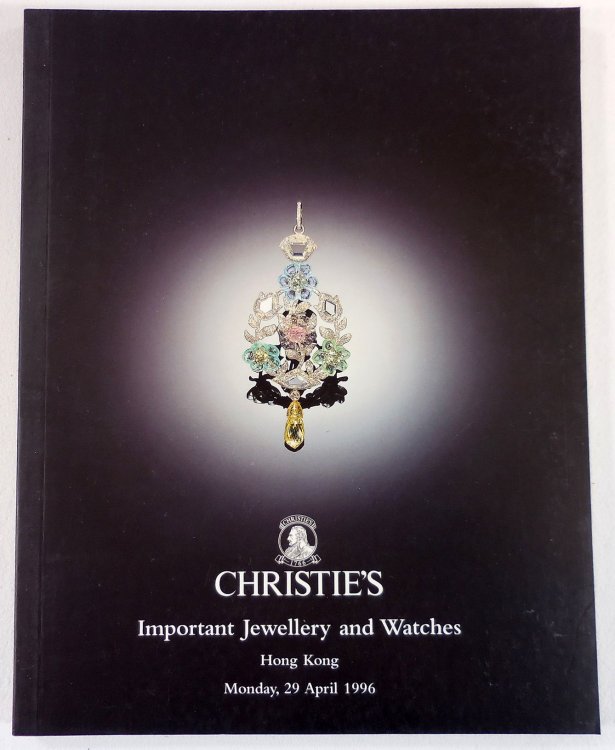 Christie's : Important Jewellery [Jewelry] & Watches : Hong Kong : 29 April 1996 : Sale Code: NARCISSUS-1132