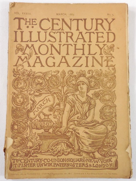 The Century Magazine. Vol XXXIII, No. 5. March 1887