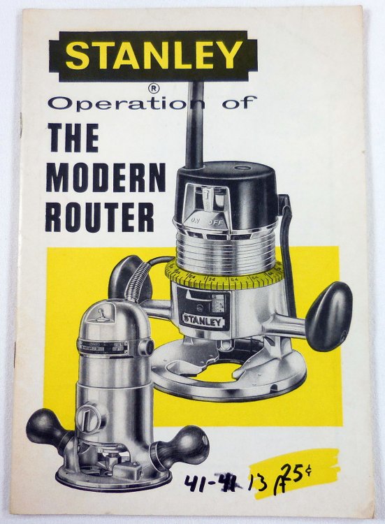 Operation of the Modern Router. Stanley
