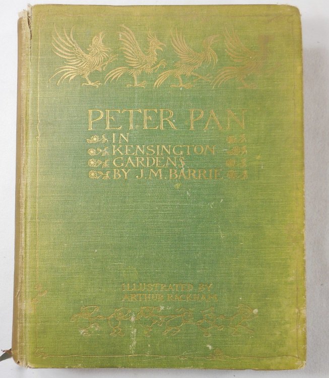 Peter Pan in Kensington Gardens. From 'The Little White Bird'