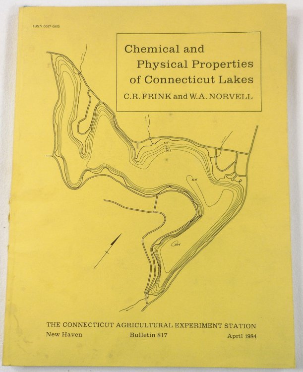 Chemical and Physical Properties of Connecticut Lakes. Connecticut Agricultural Experiement Station Bulletin 817