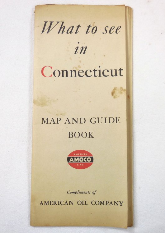 What to See in Connecticut. Map and Guide Book