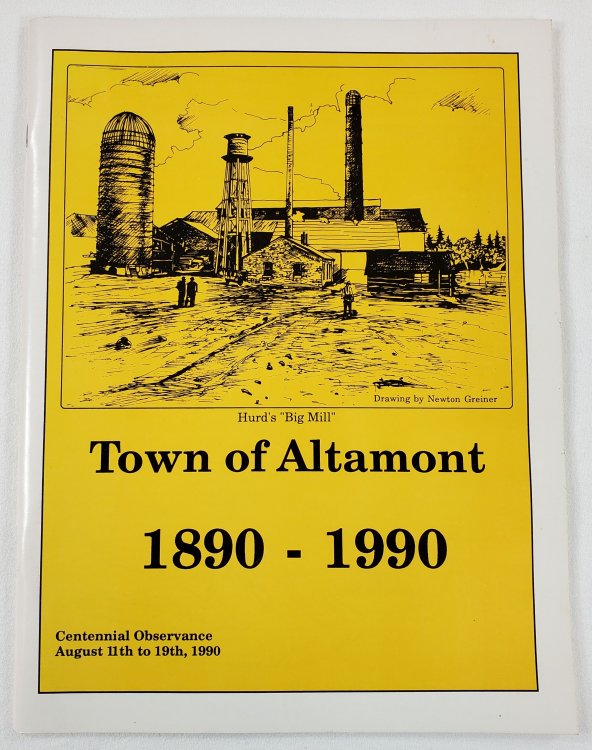 Town of Altamont 1890-1990 Centennial Observance