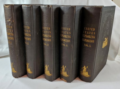 Narrative of the United States Exploring Expedition. During the Years 1868, 1839, 1840, 1841, 1842. Five [5] Volumes