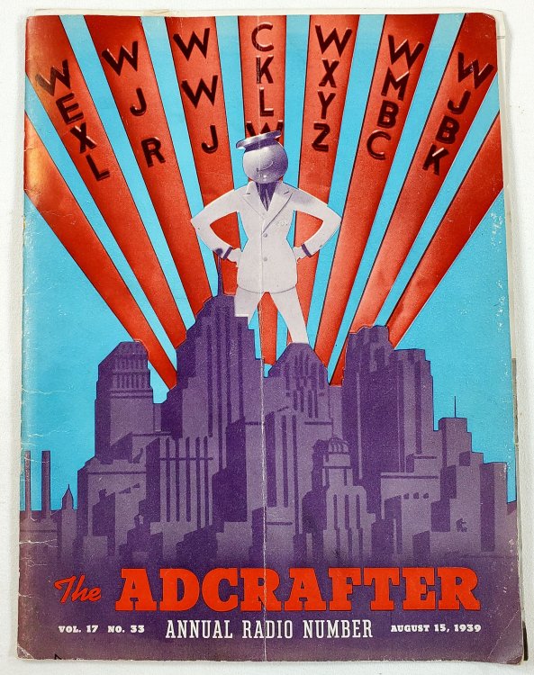 Image for Adcrafter Magazine: Annual Radio Number. August 15, 1939. Vol. 17, No. 33 Adcrafter Magazine: Annual Radio Number. August 15, 1939. Vol. 17, No. 33