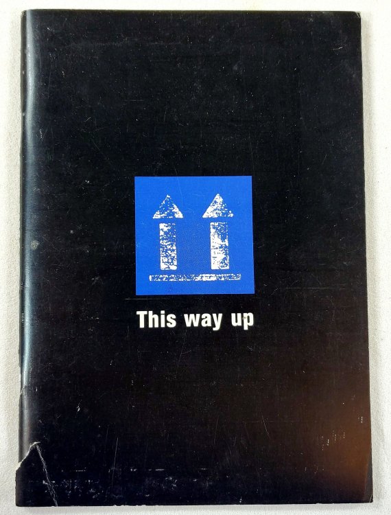 This Way Up. PG's Travel Guide [Tour Program 1986]