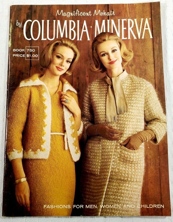 Magnificent Mohair By Columbia-Minerva. Book 750