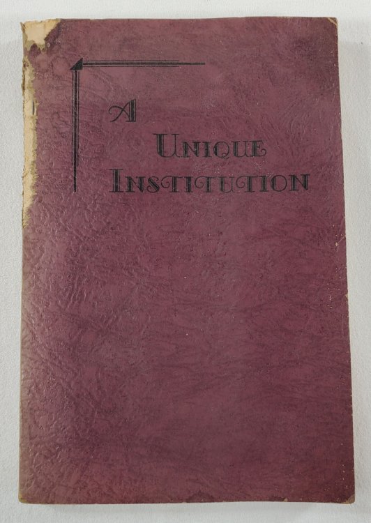 A Unique Institution: The Story of the National Farm School