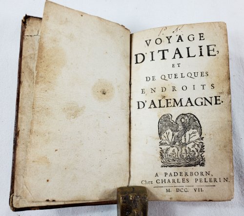 Voyage d'Italie et De Quelques Endroits d'Alemagne