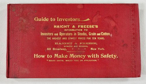 Information to Investors and Speculators in Stocks, Grain and Cotton; Hand-Book of Railroad Securities, January, 1894