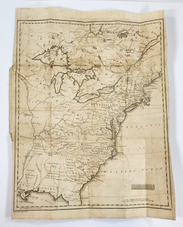 The History of the Discovery and Settlement, to the Present Time, of North & South America, and of The West-Indies. [With Folding Map] Universal History Volume XXIV or Volume XV of the Modern Part