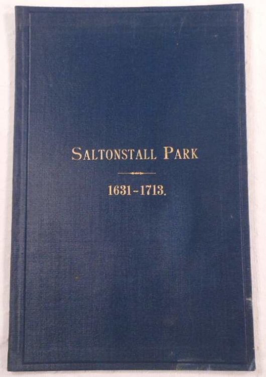 Saltonstall Park 1631 - 1713 [Suffield, CT]