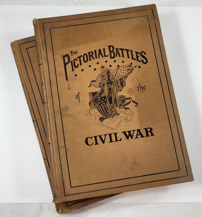 The Pictorial Battles of the Civil War, Illustrated By Upwards of 1000 Engravings. In Two Volumes