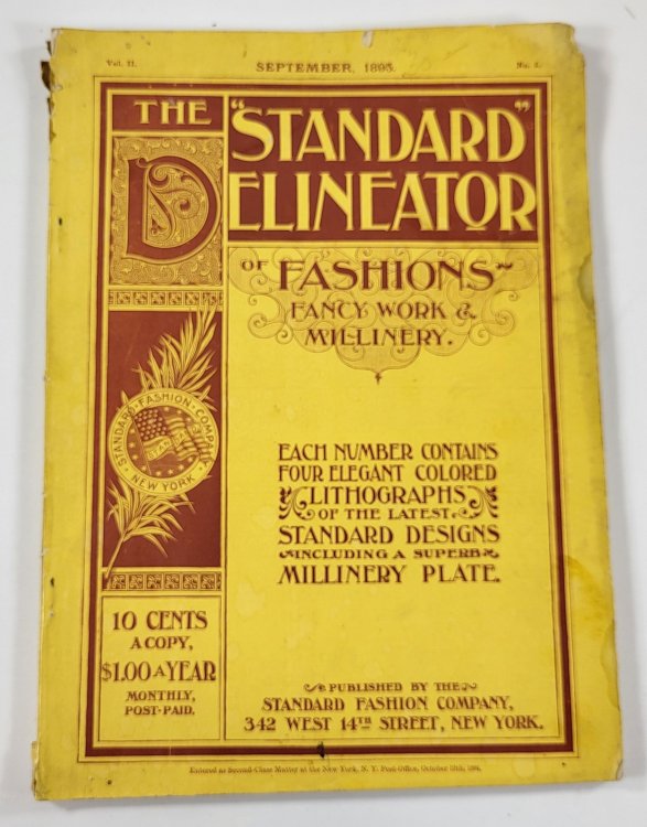 Image for The Standard Delineator of Fashions, Fancy Work & Millinery. Vol. II, No. 5, September 1894 The Standard Delineator of Fashions, Fancy Work & Millinery. Vol. II, No. 5, September 1894