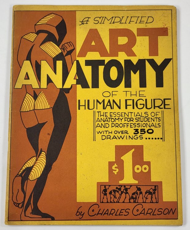 A Simplified Art Anatomy of the Human Figure. The Essentials of Anatomy for Students and Professionals with Over 350 Drawings