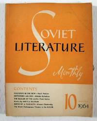 Soviet Literature Monthly 10 - 1964