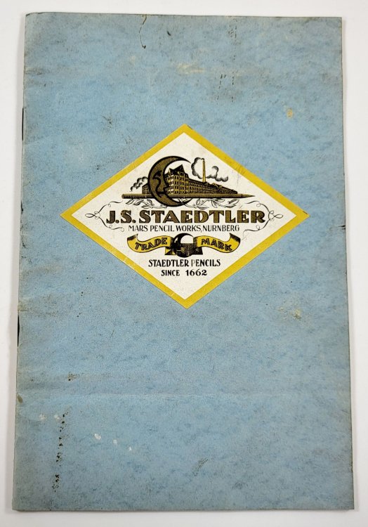 J. S. Staedtler Mars Pencil Works Catalog Ca 1930