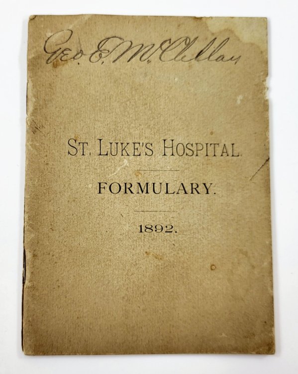 St. Luke's Hospital Formulary 1892