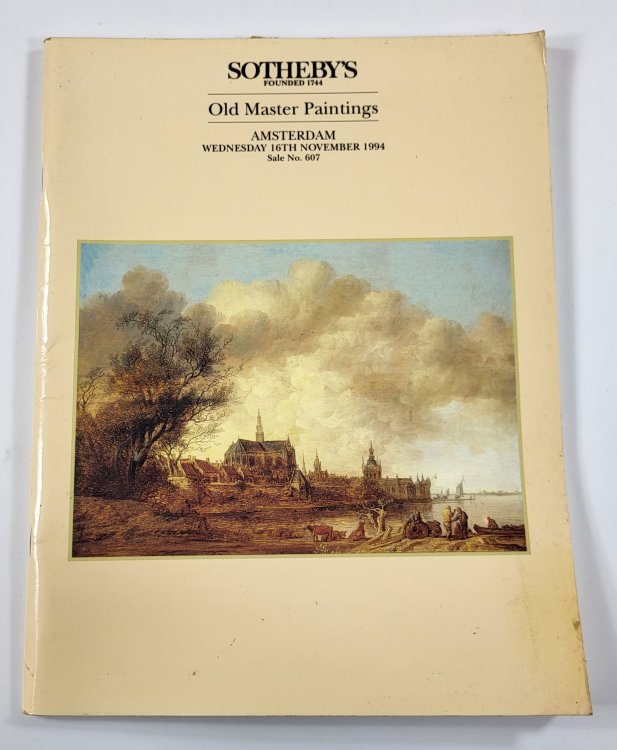 Sotheby's: Old Master Paintings. Amsterdam: November 16, 1994