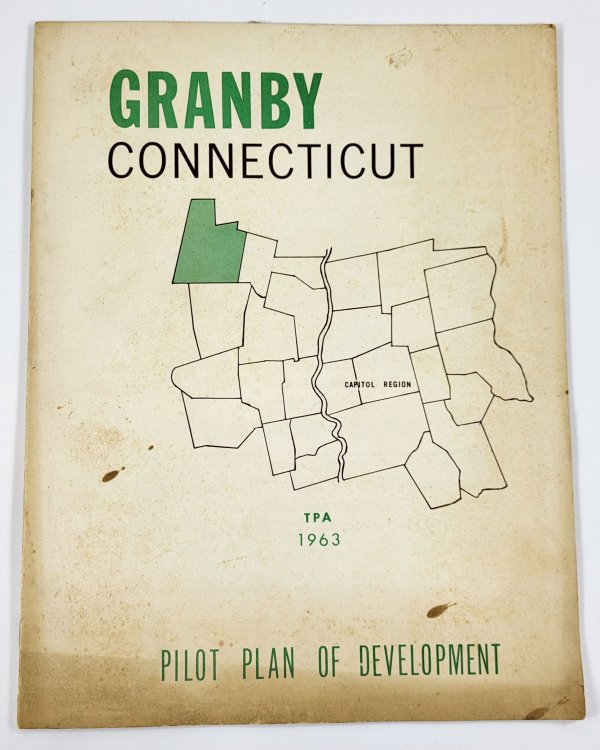 Granby Connecticut Pilot Plan of Development 1963