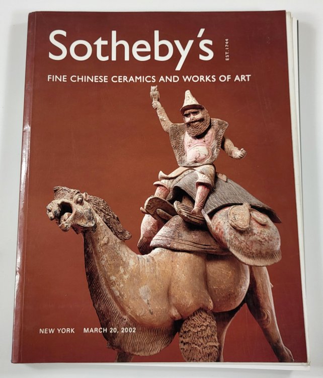 Sotheby's: Fine Chinese Ceramics and Works of Art. New York: March 20, 2002