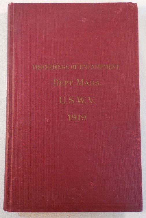 Official Report of the Twentieth Annual Department Encampment: Department of Massachusetts United Spanish War Veterans
