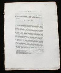 Image for On a Native Arseniate of Lead. Communicated By Charles Hatchett On a Native Arseniate of Lead. Communicated By Charles Hatchett