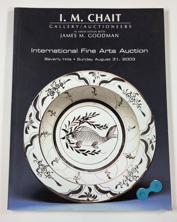 I. M. Chait Gallery/Auctioneers: International Fine Arts Auction. Beverly Hills: August 31, 2003