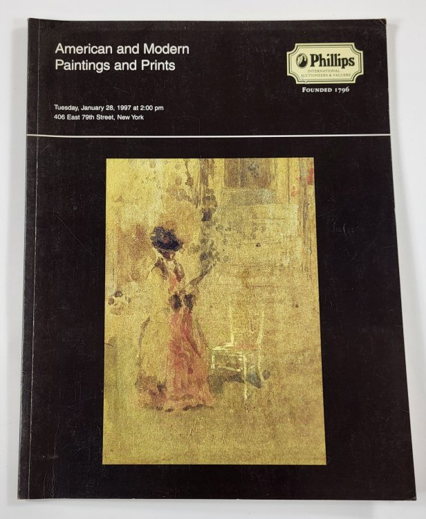 Phillips: American and Modern Paintings and Prints. New York: January 28, 1997