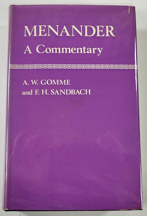 Menander: A Commentary