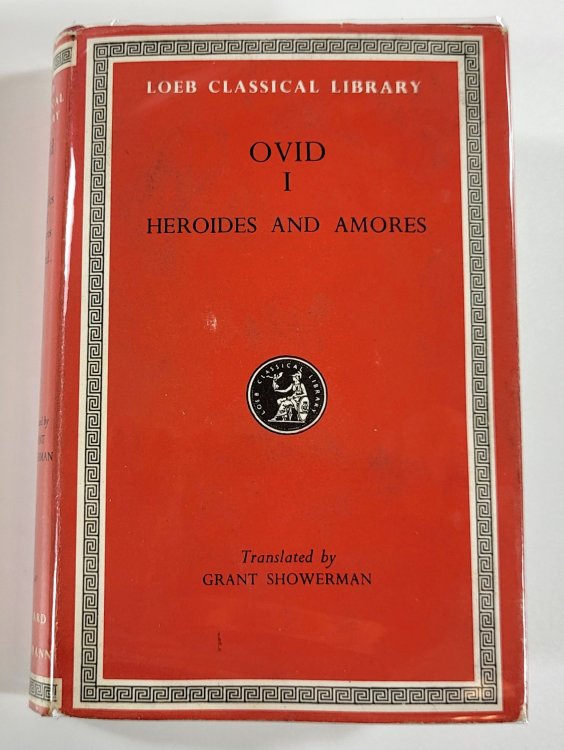 Ovid II: The Art of Love, and Other Poems. Loeb Classical Library No. 232