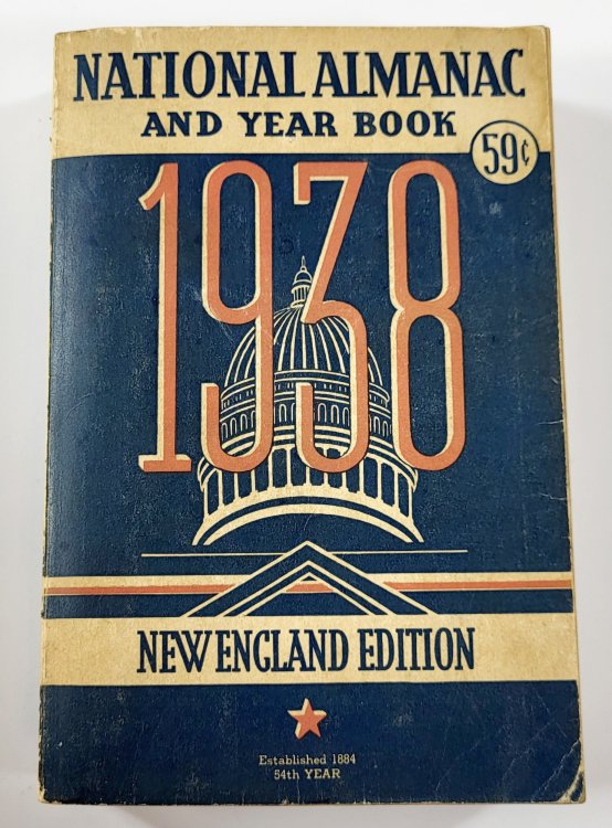 National Almanac and Year Book for 1938 - New England Edition