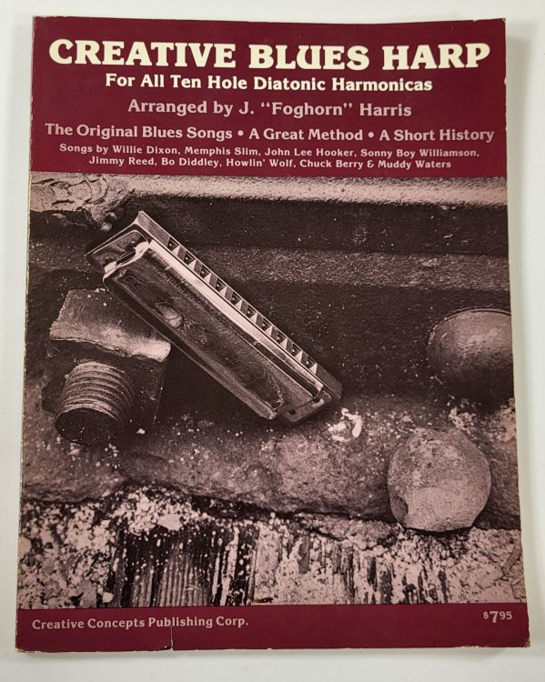 Creative Blues Harp for All Ten Hole Diatonic Harmonicas