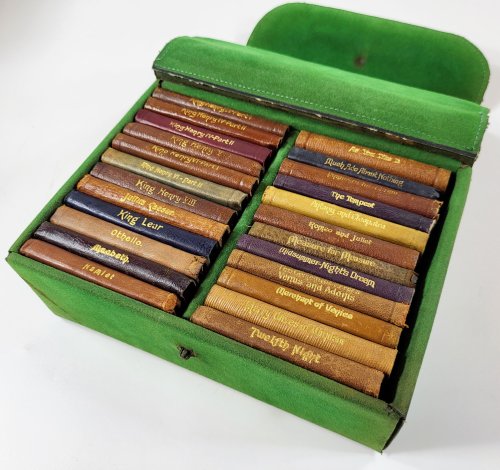 Works of Shakespeare in 24 Miniature Volumes
