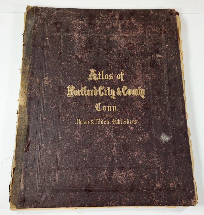 Atlas of Hartford City and County, With a Map of Connecticut from Actual Surveys