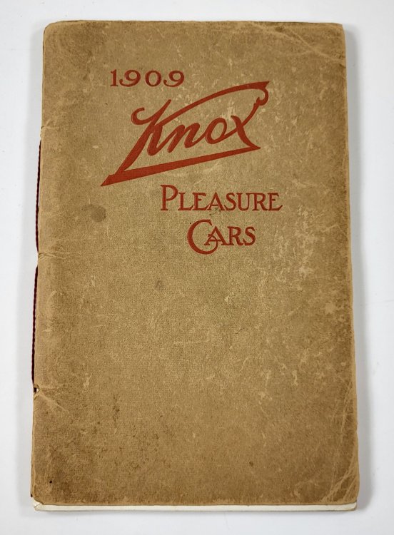 1909 Knox Pleasure Cars - Nineteen Hundred and Nine - Sales Catalogue