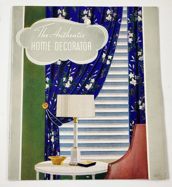 The Trend of Color in Home Painting and Decorating. Cover Title: The Authentic Home Decorator