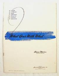 Image for What Goes With What . What Goes With What .