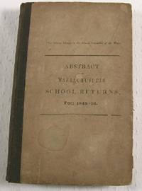 Abstract of the Massachusetts School Returns, for 1845-46