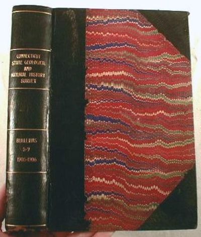 Connecticut State Geological and Natural History Survey Bulletins 5, 6, 7, 8 and 9