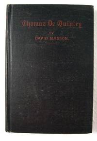 English Men of Letters : Thomas DeQuincey