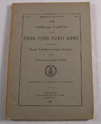 The Official Gazette of the United States Patent Office. Vol. 378, No. 2 - January 8, 1929