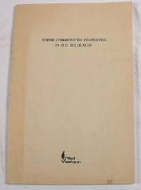 Addenda to the Book Jewish Communities Destroyed in the Holocaust