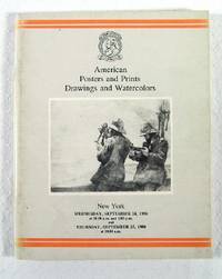 Christie's : American Posters and Prints, Drawings and Watercolors : New York : September 24-25, 1980 : Sale No. EMMA-5001